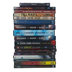 Religious Christian End Times Prophecies Revelations CD DVD Collection